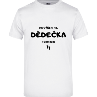 Tričko Povýšen na dědečka